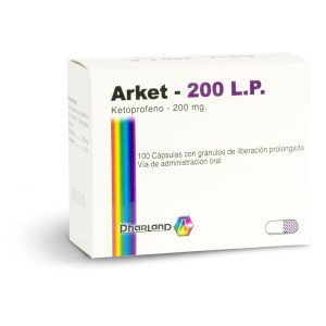Arket - 200 L.P. Ketoprofeno - 200 mg.