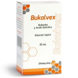 Bukalvex Ruibarbo y ácido salicílico 15 ml