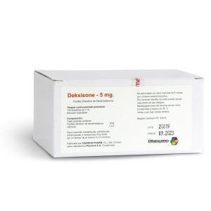 Dekxisone - 5mg Fosfato Disódico de Dexametasona