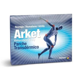 Arket Ketoprofeno 30 mg Parche Transdémico